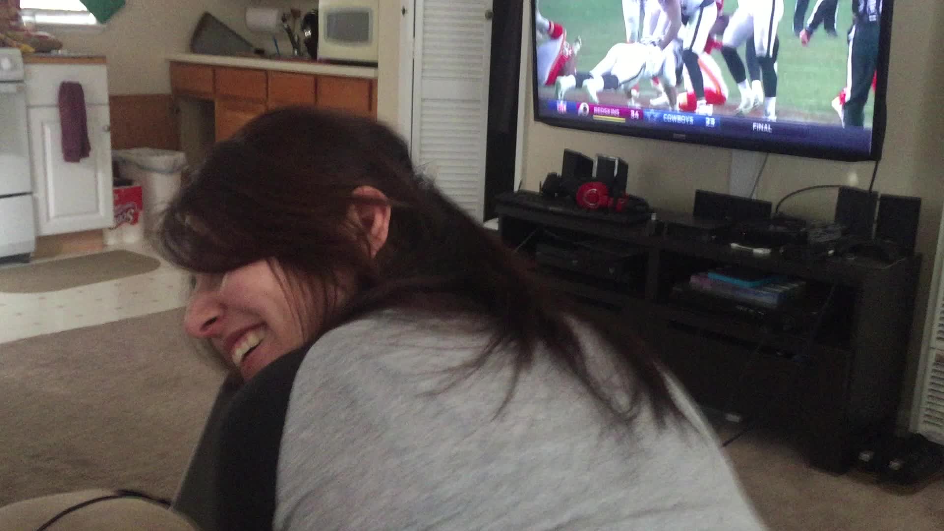Fucking her from behind