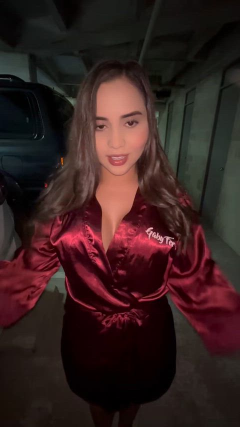Amateur Big Ass Big Tits CamSoda Curvy Fetish Flashing Public Tease Teen Porn GIF by gabyferrer1