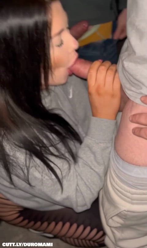 Amateur Chubby Cuckold Cumshot Dogging Facial Public Rough Standing Doggy Trashy Boners Porn GIF by duromami