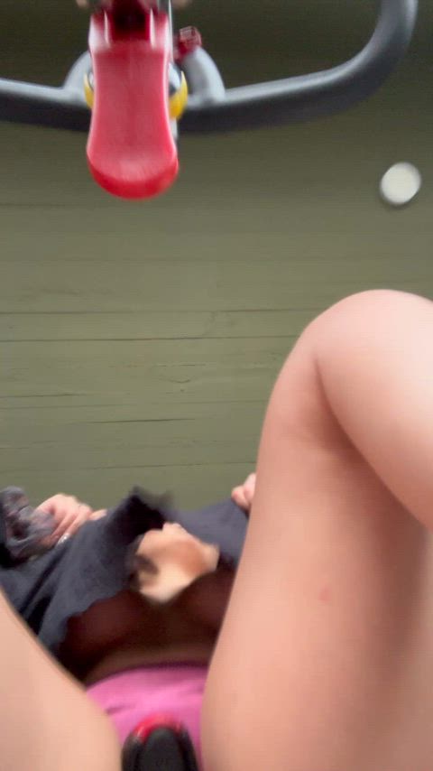 I always go to the gym without a bra