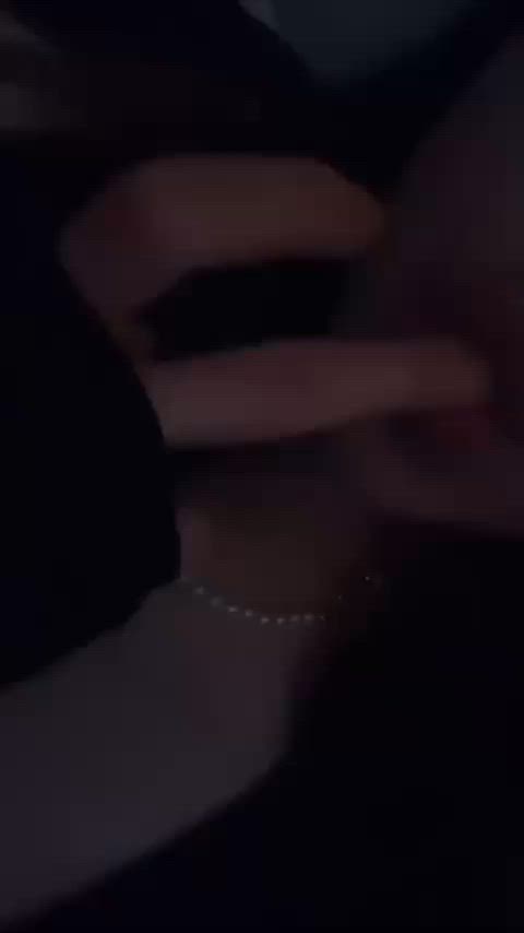 Sucking my fingers after playing with this wet pussy
