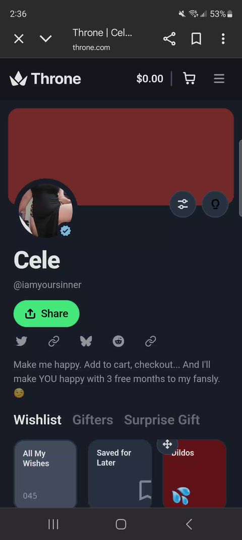 I only have two pages of gifts on my throne. You boys can't knock that out? Most of the stuff is cheap. Link is in comments. 👇