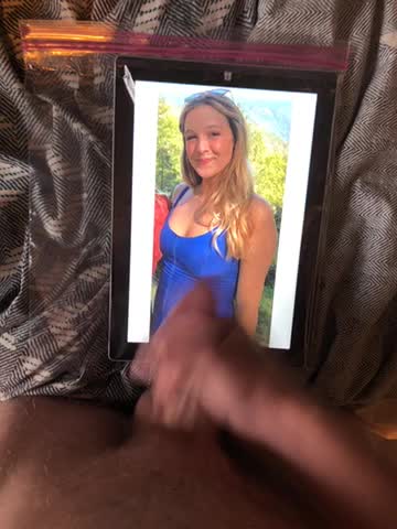 Friend’s stunning blonde friend took a healthy load