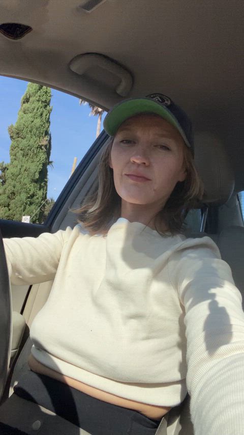 Driving with my tits out, where should I go?