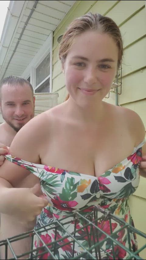 Ass Big Tits Cum In Mouth Outdoor Tits Porn GIF by redrider45