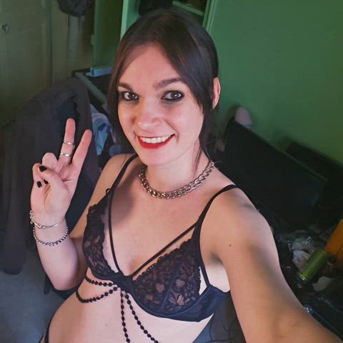 Amateur Babe Big Ass Brunette Cute Lingerie OnlyFans Petite Pussy Trans Woman Porn GIF by emilyretcher