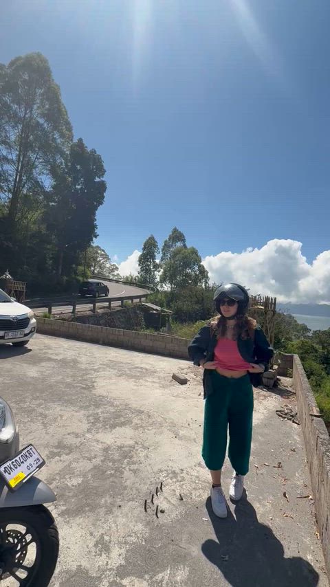 They definitely saw me...