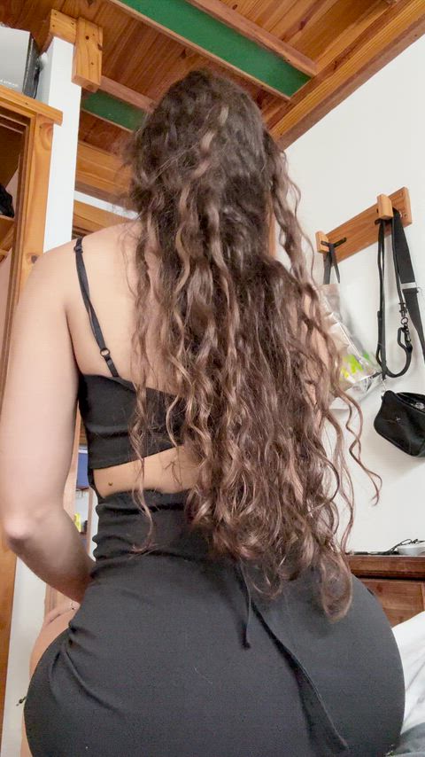 Up goes the skirt, out comes the tease.