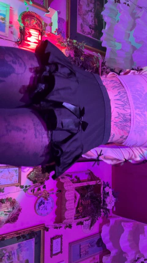 Pumped my pussy so much my dick turned into a clit 🥺