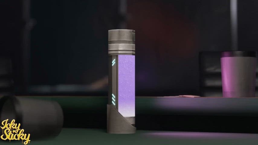 Miranda X Liara -  Bouncing on a Futa Cock (Icky Sticky) [Mass Effect]