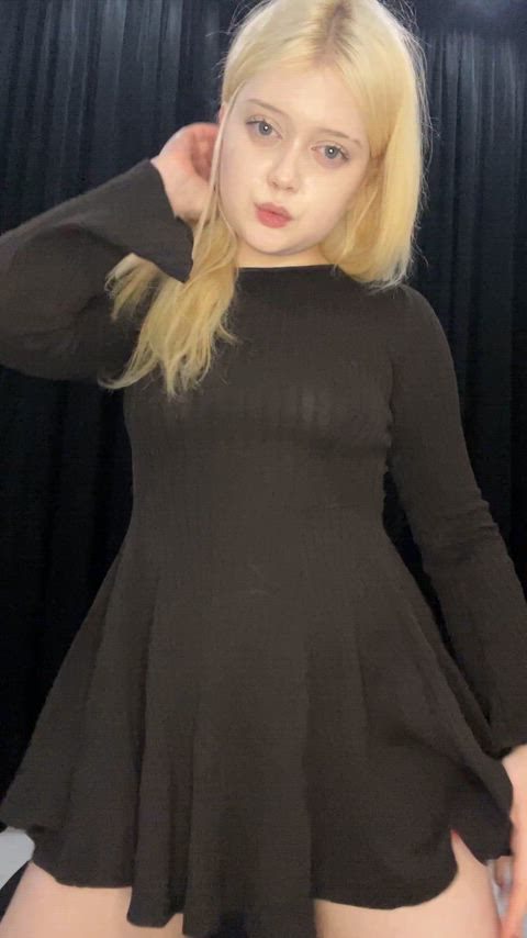 Daddy, I think I forgot to put on my panties, is that okay?