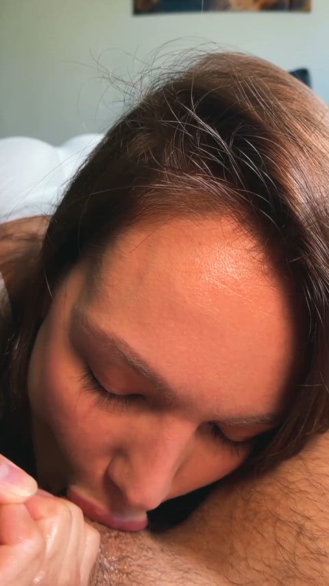 Amateur Ballplay Balls Balls Deep Balls Sucking Big Balls Big Dick Cute OnlyFans Teen Porn GIF by immaybee3000