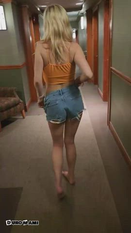 Amateur Ass Exhibitionist Exposed Flashing Hotel Public Porn GIF by duromami