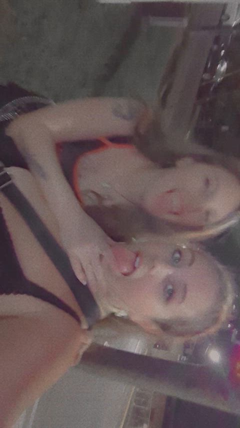 Kissing after the bar