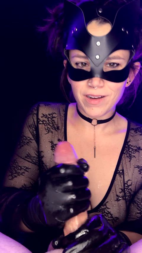 He loves getting his cock smacked around 😈