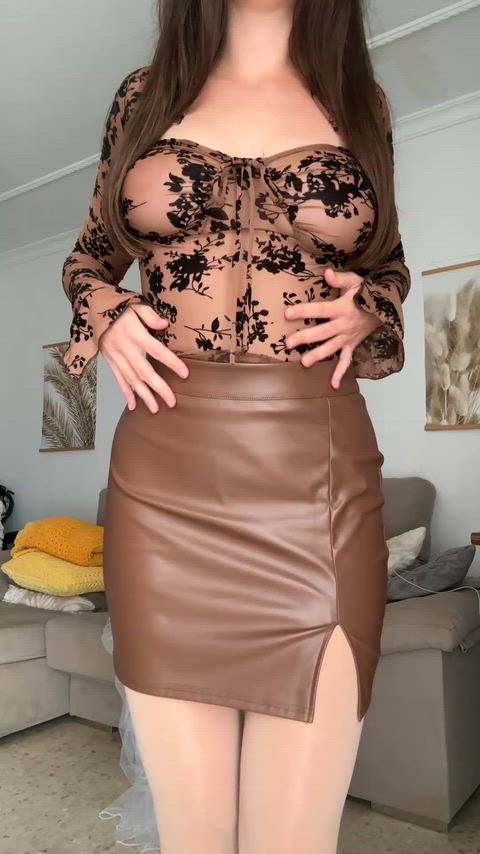 Your fav secretary is stripping after the work