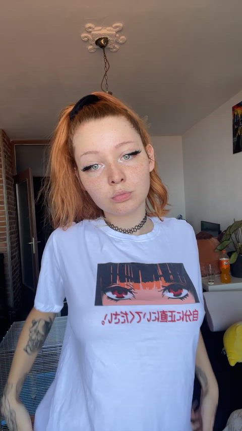 I love stealing my boyfriend’s shirts and than repaying him with sex