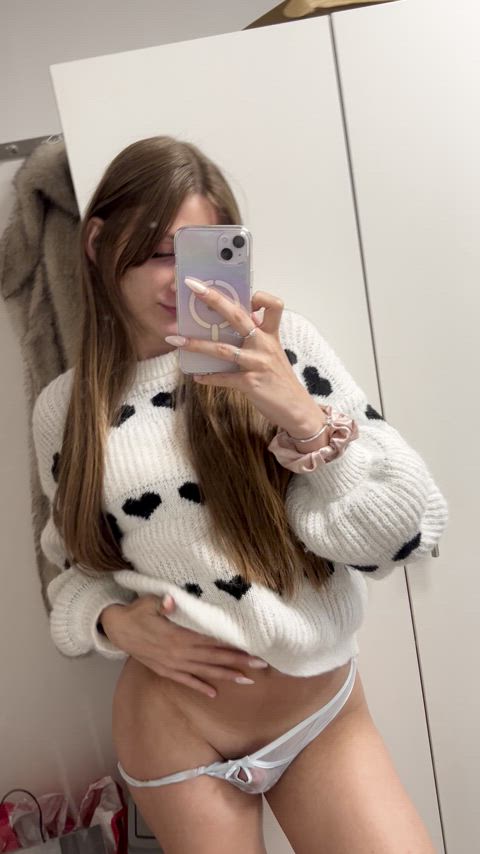 Are you down to have sex with sweet trans girl? <3