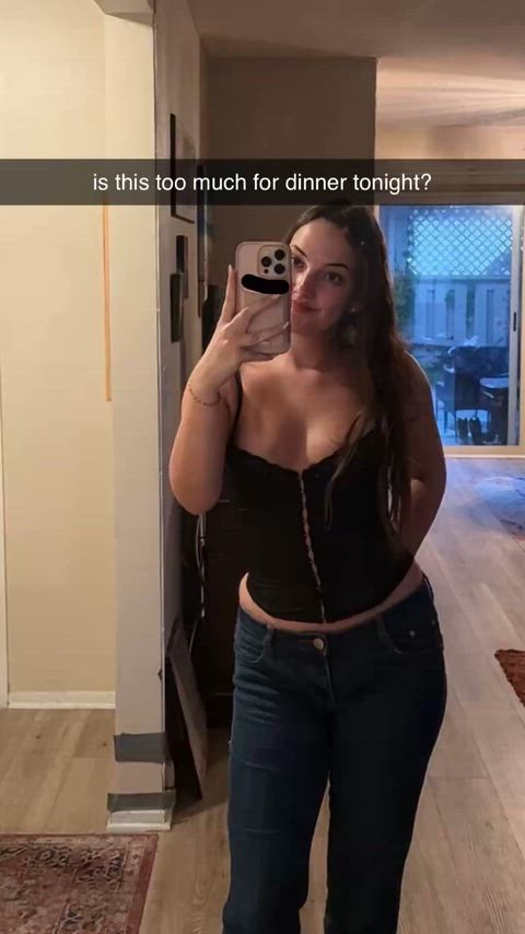 Step bro fucks me before the family dinner