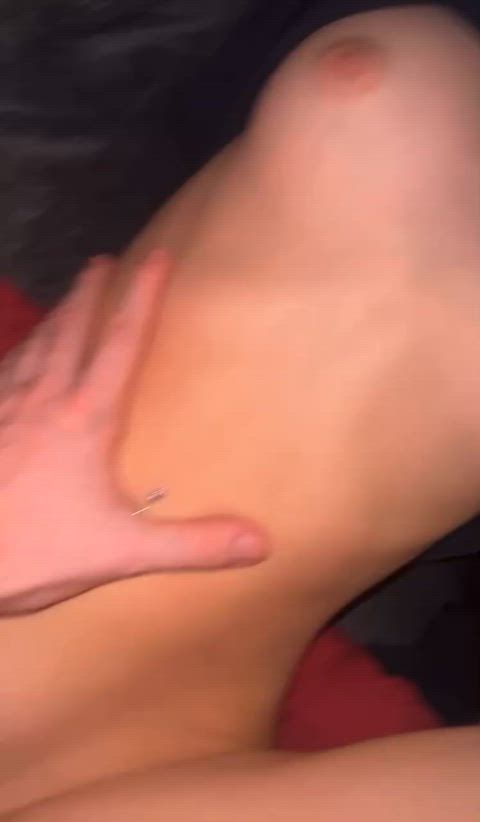 Sliding in 18yo pussy with 45 yo cock 18+