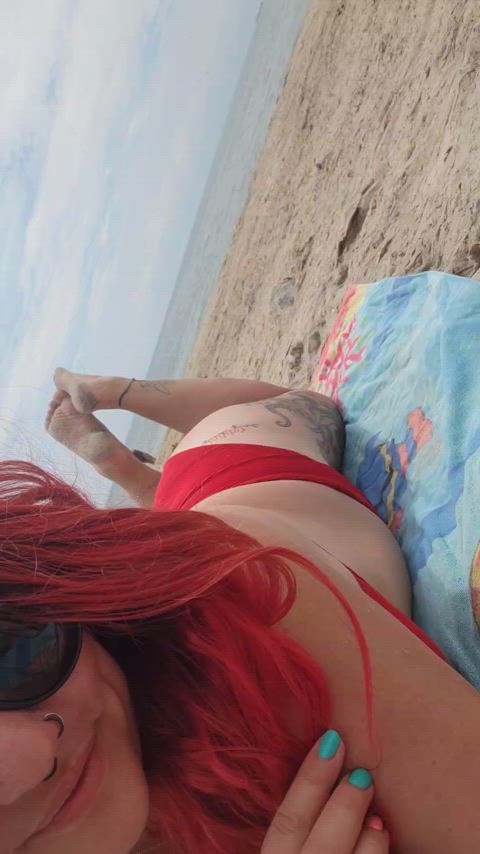 Sandy, wet soles from my lake dip