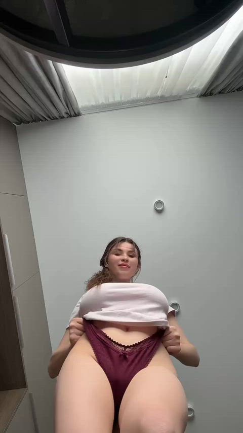 Big Dick Blonde Lingerie Tits Trans Woman Porn GIF by melexiboo