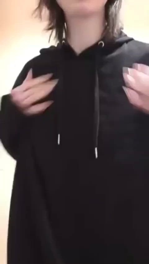 Amateur Big Tits Boobs Bouncing Tits Huge Tits Natural Tits Pale Perky Small Nipples Titty Drop Porn GIF by populardick