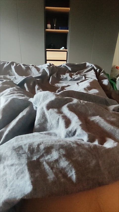Pulled it out just in time.  Mind if I did this in your Bed?