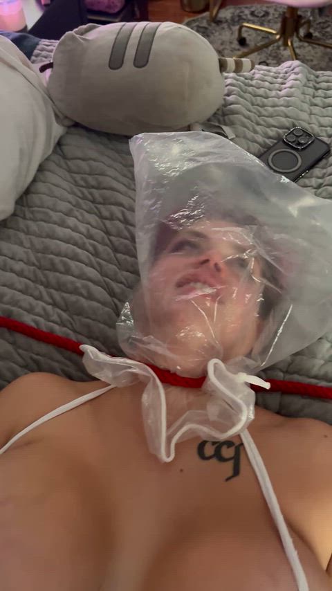 Bagged, choked and ass fucked