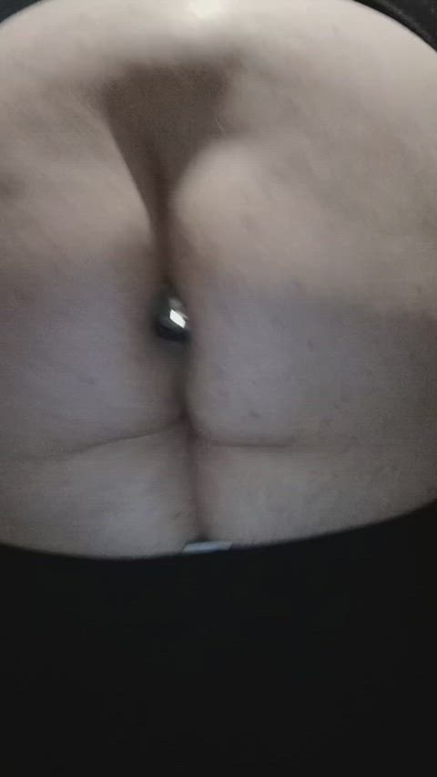Cleaning with my plug in, will you fuck me when I'm done?