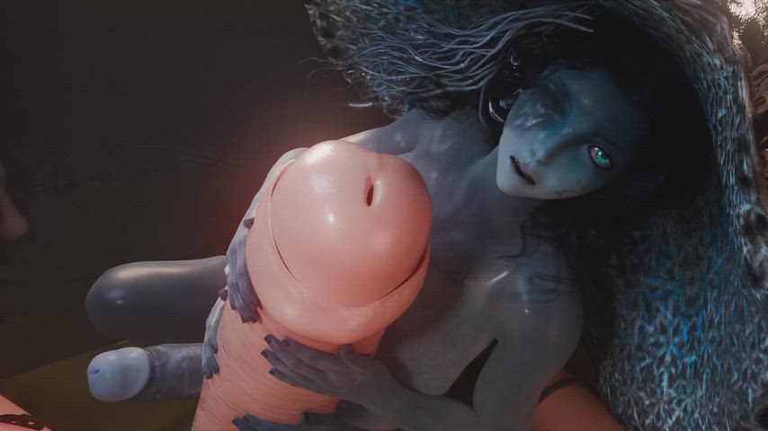 Ranni rubs Marikas big dick (FutaVR/ Tyviania) [Elden Ring]