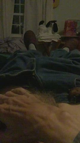 Male Masturbation Mature Uncut Porn GIF by django565