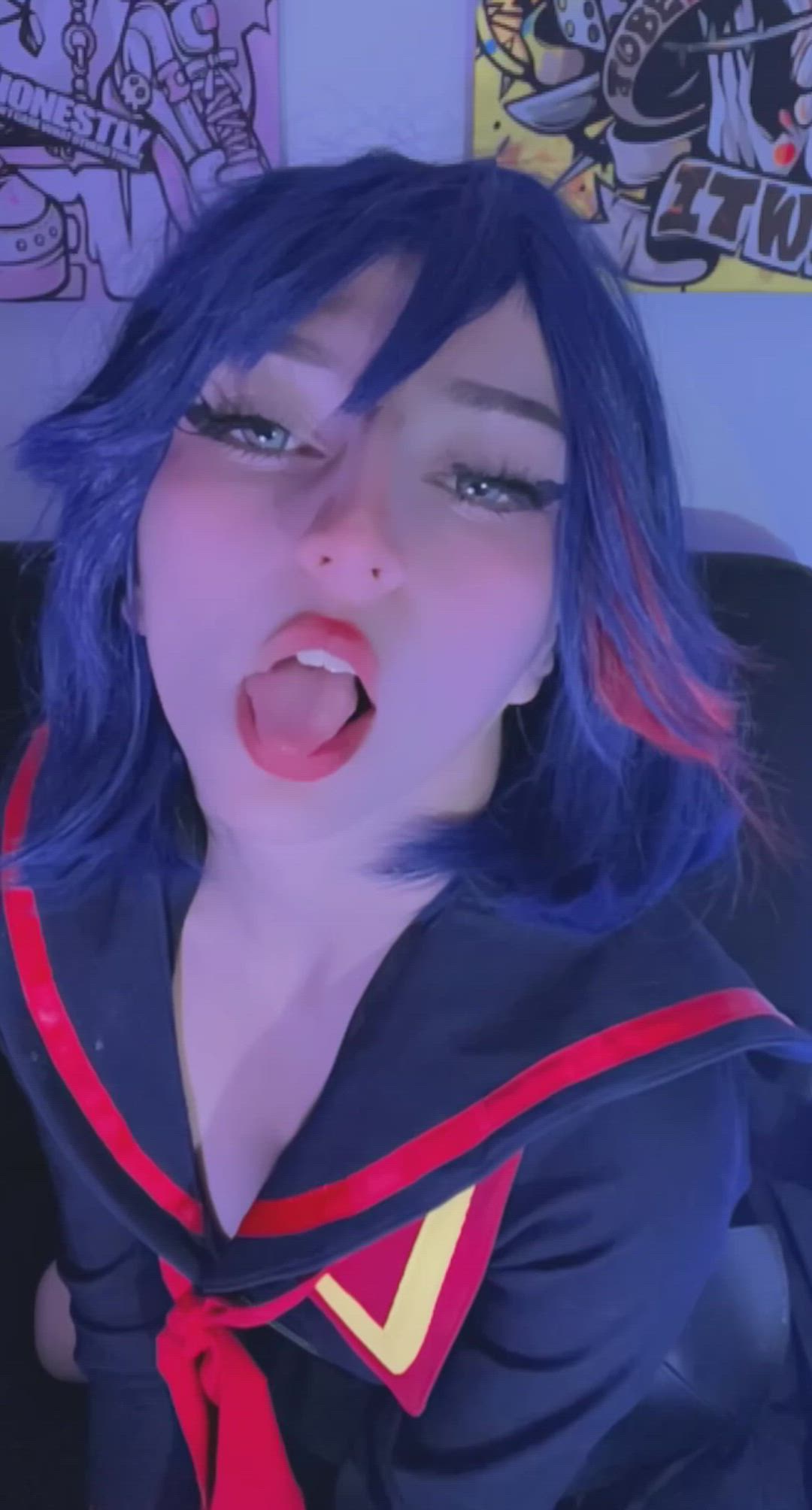 Will you fvck me harder when I make this face?