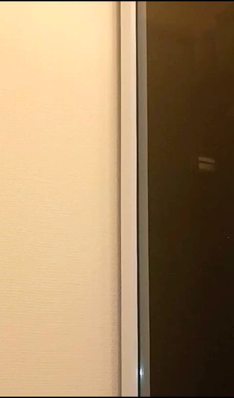 Taking a piss while you're still on the bathroom