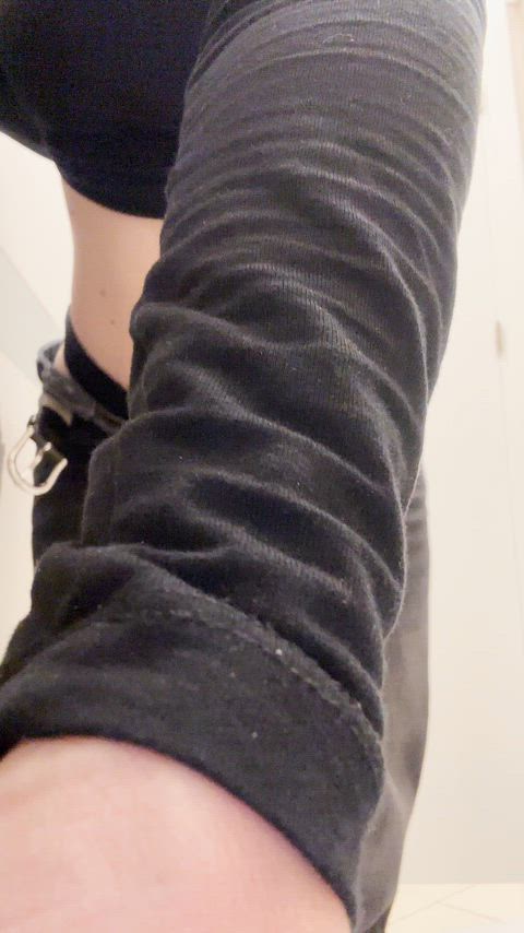 Look what I'm hiding behind my pants