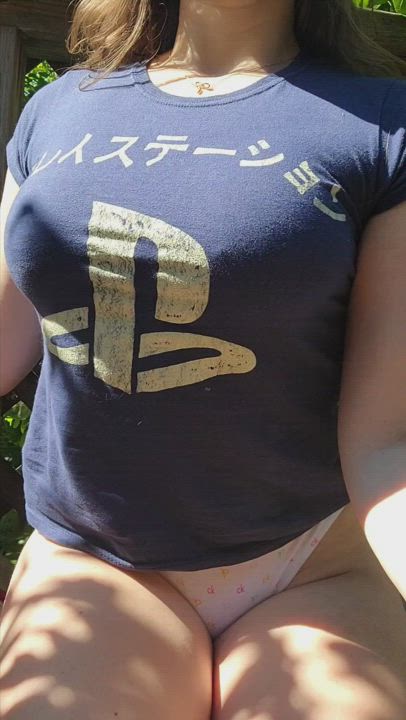Big Tits Bouncing Tits Titty Drop Porn GIF by lamsinka89