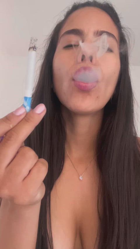 I smoke while you beg, pathetic. My pleasure burns — yours gets denied