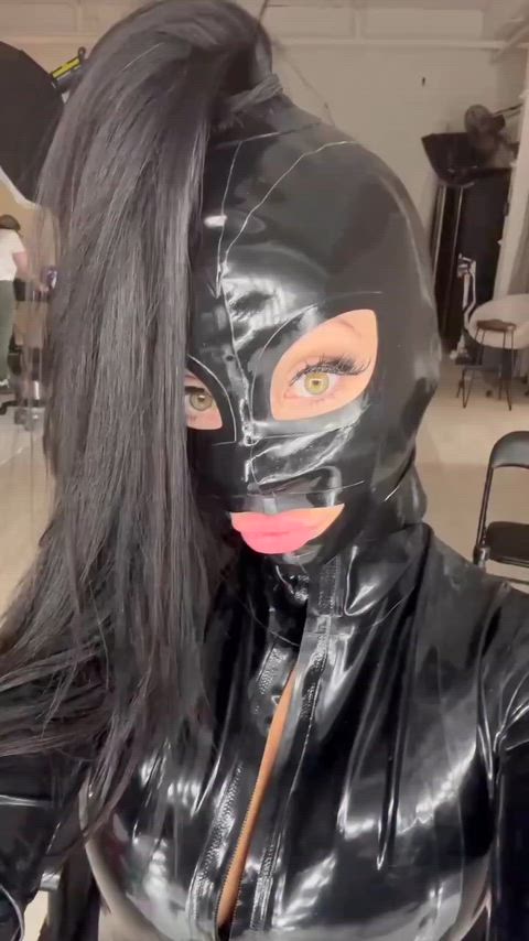 Prettiest latex slut