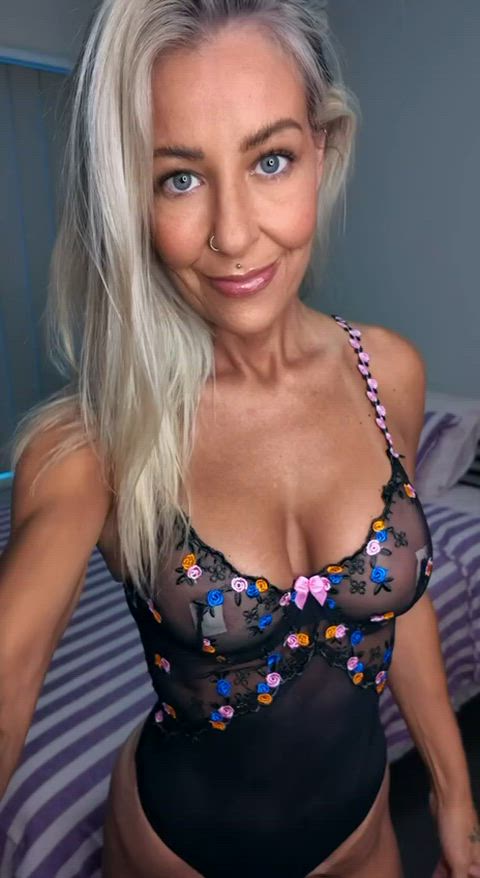 Sucking or fucking moms tits what do you think x