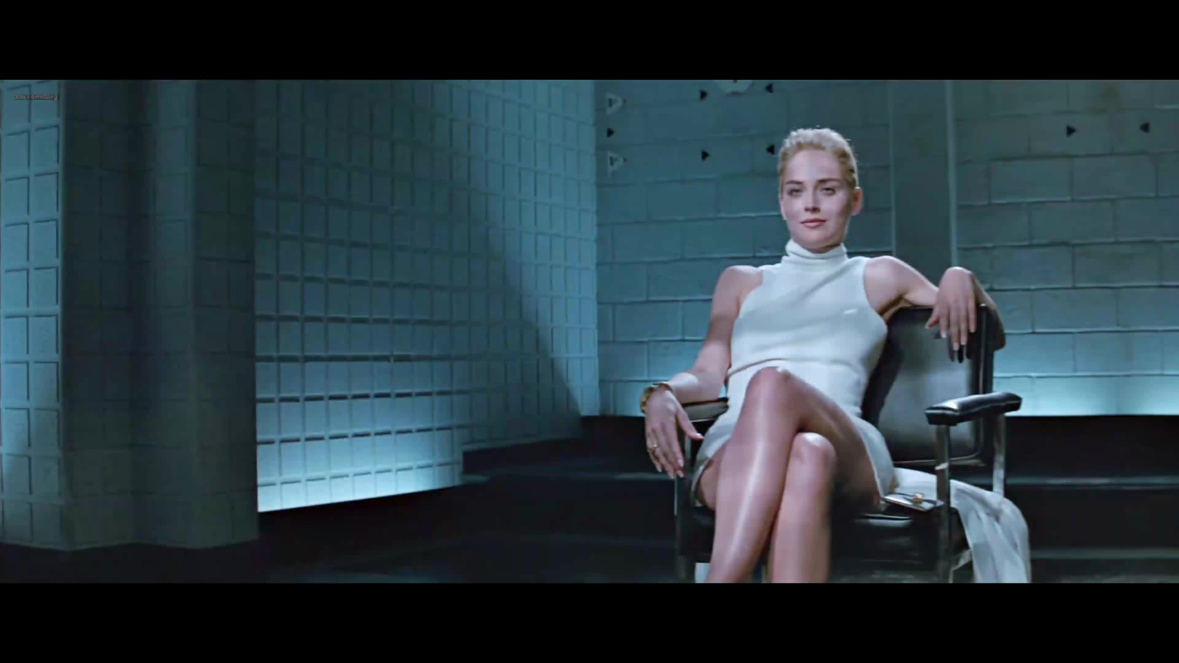 Just imagine how many nuts have busted over the years thanks to Sharon Stone