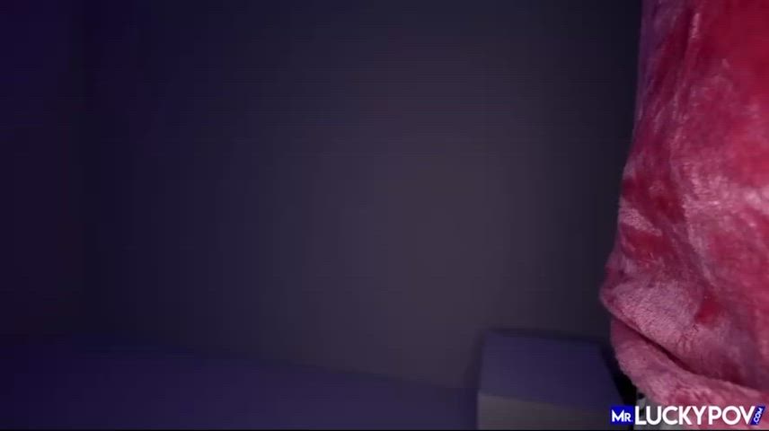 Part 2 (of 4) of Anya fucking off camera so she could get herself off before they resume the scene. Hot and intimate (sound on)