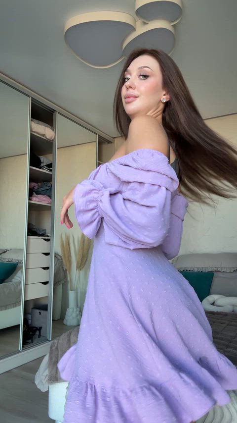 This surprise under the dress is for you