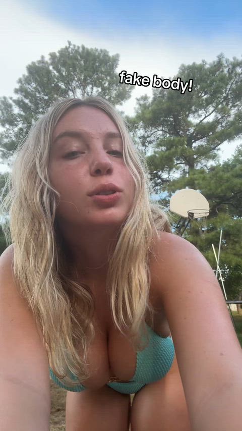 Big Tits Bikini Booty TikTok White Girl Porn GIF by giantballsack22