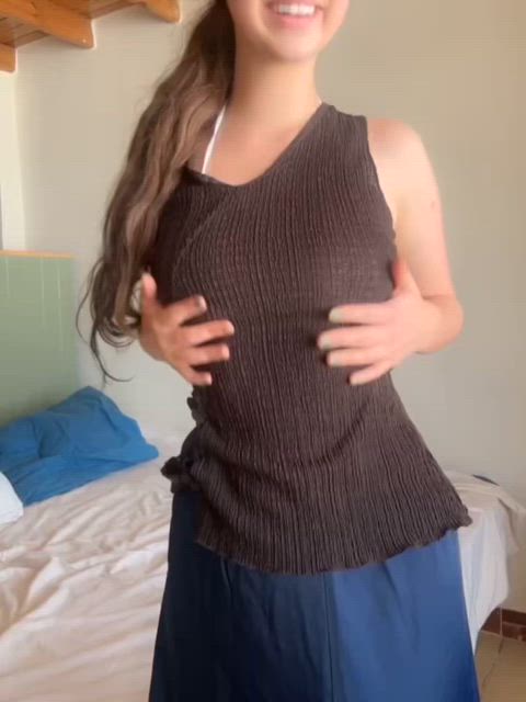 I like my beach outfit but I usually actually prefer going to the beach naked