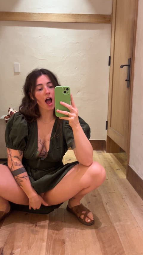 if you walked in on me in the changing room would you stay