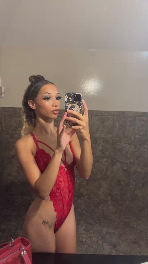 Amateur Bubble Butt CamSoda Camgirl College Ebony Petite Selfie Small Tits Stripper Porn GIF by camsoda