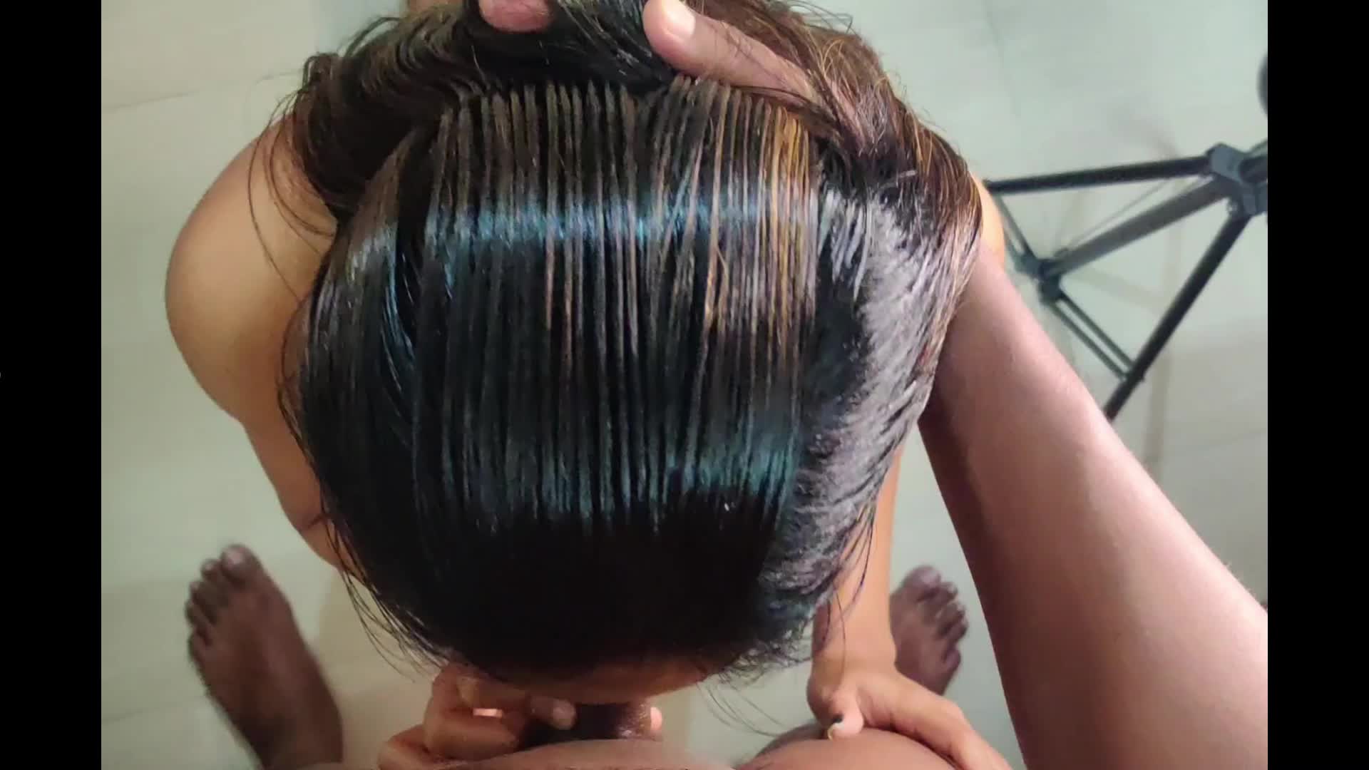 The top view is good too...I love her hair.