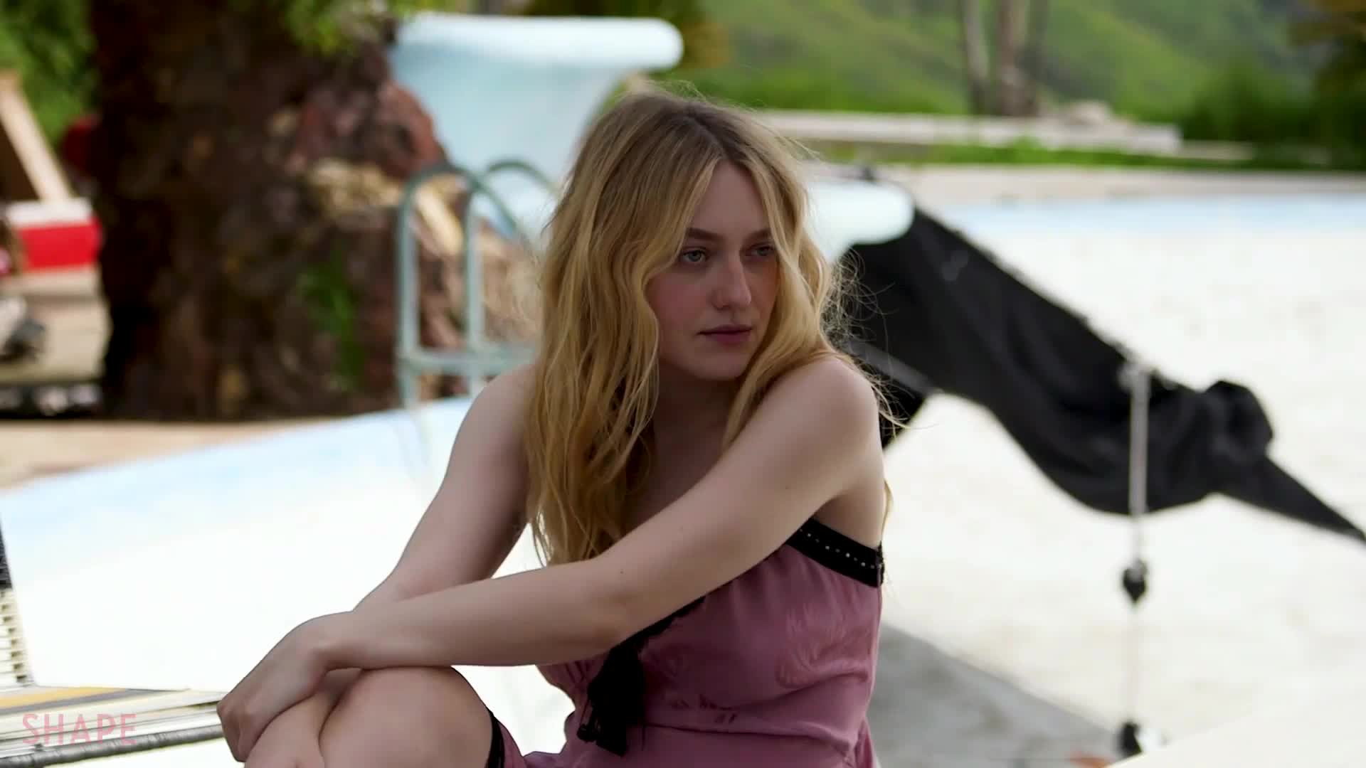 Dakota fanning - Shape Photoshoot