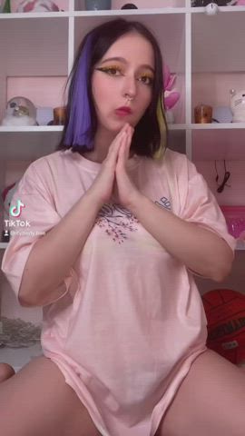 Alt Amateur Asian Boobs Cute Goth Lingerie Teen TikTok Porn GIF by cyberlycrush