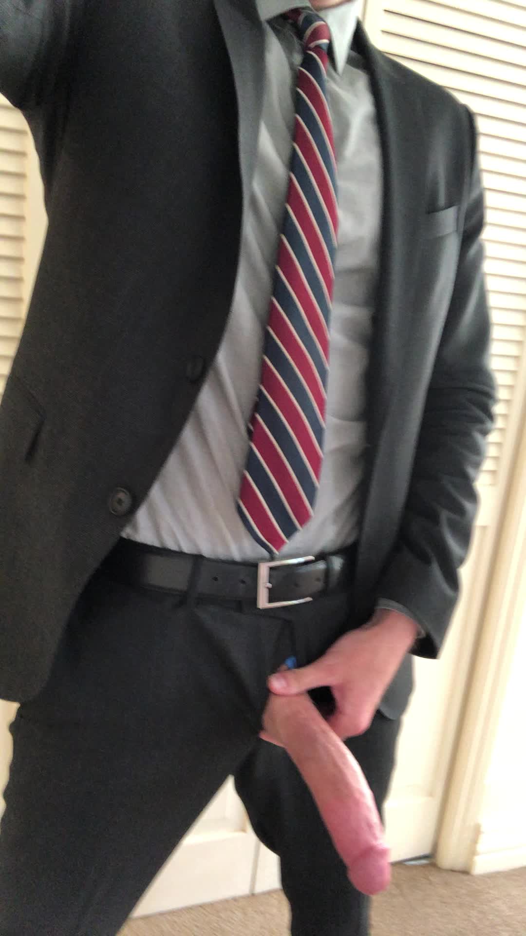Stroking and dirty talking after a long workday
